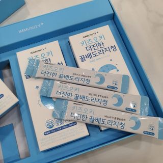 [이뮤니티플러스]우리아이 면역오키, 건강오키 _ 키즈오키 더진한꿀배도라지청 10포 1box — 5점을 준 리뷰어가 2022년 5월 올린 사용 사진