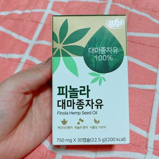 nfp 피놀라 대마종자유 — 5점을 준 리뷰어가 2021년 5월 올린 사용 사진