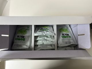 참앤들황토농원 국내산 유기농 양배추를 그대로 담은,  유기농 양배추즙  80ml X 30포 1박스 — 5점을 준 리뷰어가 2023년 3월 올린 사용 사진