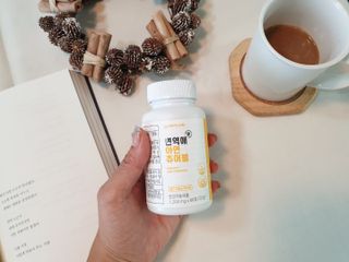 서울약사신협_면역애 아연 츄어블 60정 — 5점을 준 리뷰어가 2021년 8월 올린 사용 사진