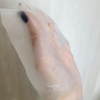 체르엠 그린 케비어 더블워터 마스크팩 5매입  2팩 — 5점을 준 리뷰어가 2021년 11월 올린 사용 사진