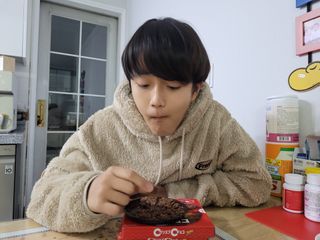 NISSIN 닛신 크리스피 초코 — 5점을 준 리뷰어가 2022년 12월 올린 사용 사진