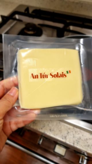 앙투어솔레 아일랜드 구워먹는 치즈 100 자연 치즈 와인안주 300g(100g x 3팩) — 5점을 준 리뷰어가 2022년 8월 올린 사용 사진