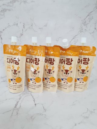 [몸엔용] 우리 아이 건강간식, 달콤한 녹용곤약젤리 디어팡 4종 — 5점을 준 리뷰어가 2021년 8월 올린 사용 사진