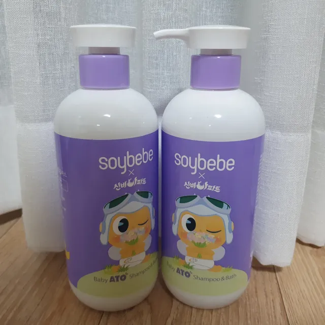 소이베베X신비아파트 베이비 아토 샴푸앤바스 리뷰 사진