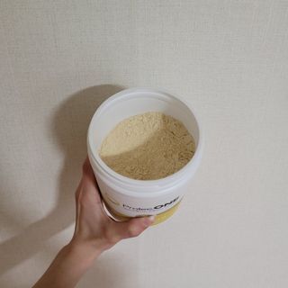프로티원 단백질쉐이크 곡물맛 2주분 1통+보틀 — 4.5점을 준 리뷰어가 2021년 4월 올린 사용 사진