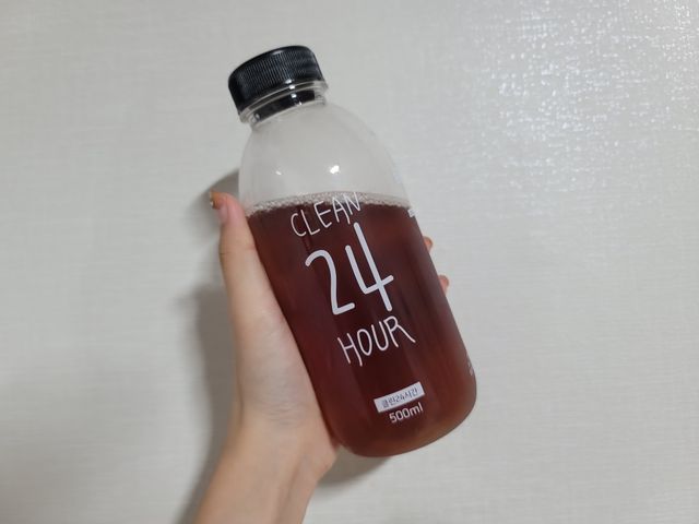 클린24시간 1BOX(5포) + 전용보틀(500ml) 리뷰 사진