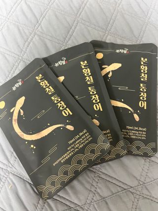 [비린내 완벽제거] 본황칠 통장어 국내산 장어즙 아르기닌 2800mg 장어즙효능 기력보강 — 5점을 준 리뷰어가 2022년 8월 올린 사용 사진