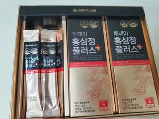 서울약사신협_투데이홍삼정플러스스틱_10g x 30포 — 5점을 준 리뷰어가 2021년 3월 올린 사용 사진