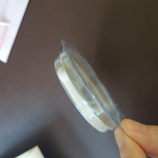 젤리팜 마이크로셀 실리콘퍼프 피치,오렌지 — 5점을 준 리뷰어가 2021년 11월 올린 사용 사진