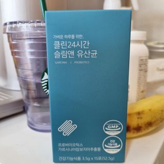 클린24시간 슬림앤유산균 1박스 (3.5g X 15포) — 4점을 준 리뷰어가 2023년 3월 올린 사용 사진