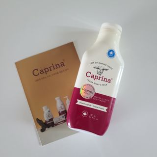 카프리나 프레쉬 산양밀크 어메이징 바디워시 500ml(오리지널향) — 5점을 준 리뷰어가 2023년 4월 올린 사용 사진