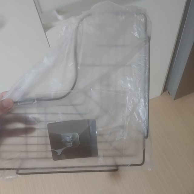 철제 코너 욕실 선반 리뷰 사진