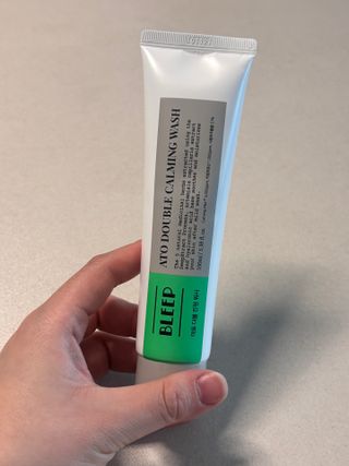 블립 ★올리브영 약산성 폼클렌징 살리실산 요철클렌징 균제거 시카 어성초 클렌징폼 [네이버 구매+인스타 리뷰] — 5점을 준 리뷰어가 2024년 12월 올린 사용 사진
