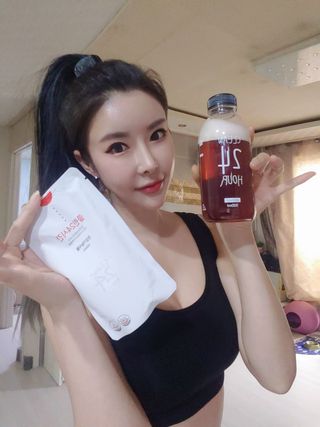 클린24시간 1BOX(5포) + 전용보틀(500ml) — 5점을 준 리뷰어가 2022년 10월 올린 사용 사진