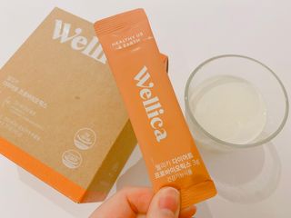 웰리카 다이어트 프로바이오틱스 — 5점을 준 리뷰어가 2021년 2월 올린 사용 사진