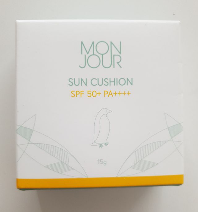 몽쥬르 유아 선쿠션 리뷰 사진