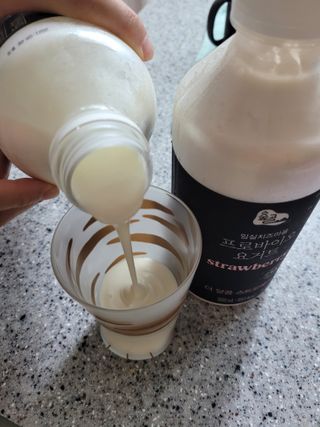 숲골 임실치즈마을 프로바이오 요거트 900ml — 5점을 준 리뷰어가 2021년 8월 올린 사용 사진