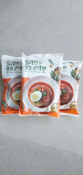 클린24시간 올리브 발효곤약면 찰비빔면 1세트-(3봉) — 3점을 준 리뷰어가 2024년 3월 올린 사용 사진
