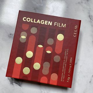 프리마인 귀족의 콜라겐, 92배 흡수율. 럭셔리 프리미엄 셀라브 콜라겐필름 30매 — 5점을 준 리뷰어가 2021년 10월 올린 사용 사진