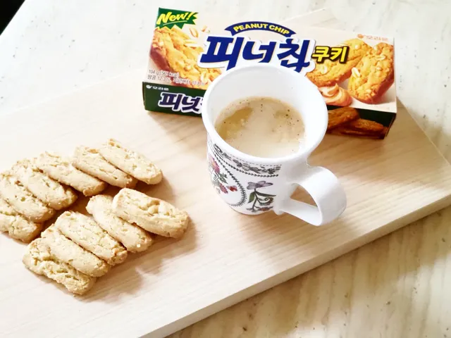 피넛칩쿠키M 10 케이스 리뷰 사진