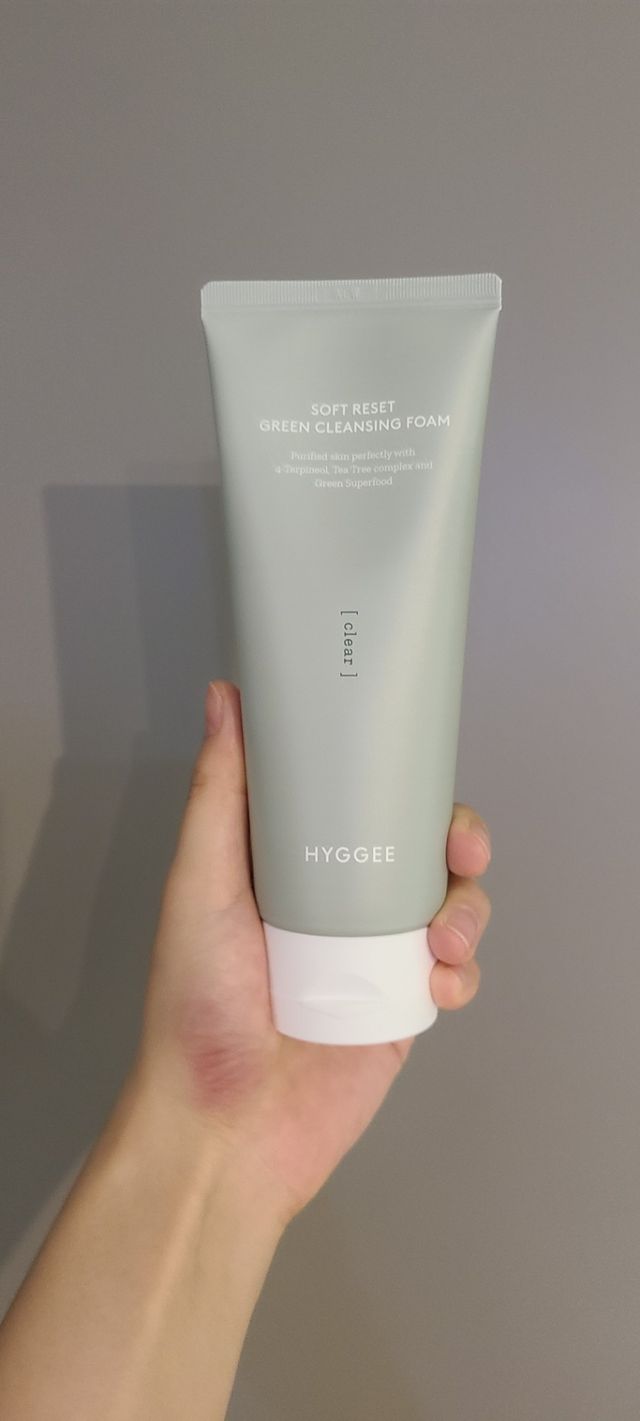 휘게 소프트리셋 그린 클렌징 폼 리뷰 사진