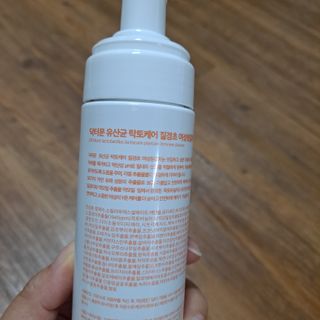MF프리 [닥터문] 유산균 락토케어 질경초 여성청결제 200ml (폼타입) — 5점을 준 리뷰어가 2022년 7월 올린 사용 사진