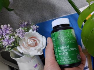 슬림플래닛 녹차카테킨 500mg 애프터밀 — 5점을 준 리뷰어가 2021년 9월 올린 사용 사진