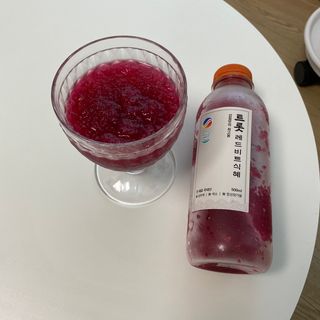 트롯전통식혜 트롯레드비트식혜 1리터 +500리터 — 5점을 준 리뷰어가 2021년 5월 올린 사용 사진
