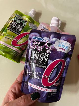 ORIHIRO 오리히로 곤약젤리 제로칼로리 130g 4종 4팩(맛별로 1팩씩) — 5점을 준 리뷰어가 2023년 1월 올린 사용 사진