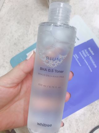 화이트리 비움 데일리 토너, 바하 0.5토너 세트 — 5점을 준 리뷰어가 2021년 1월 올린 사용 사진