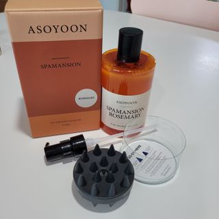 아소윤 기분좋은 향기 부드러운 거품 스파맨션 바디클렌져 5종 중 택1 + 마리아띠 샴푸두피볼 3종 중 1 랜덤발송 — 5점을 준 리뷰어가 2021년 8월 올린 사용 사진