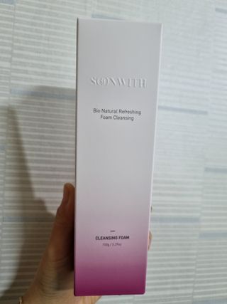 SOONWITH 바이오 내추럴 리프레싱 폼클렌징 — 4점을 준 리뷰어가 2021년 5월 올린 사용 사진