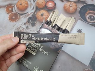 슬림플래닛 차전자피 식이섬유 이지아웃 — 5점을 준 리뷰어가 2021년 3월 올린 사용 사진