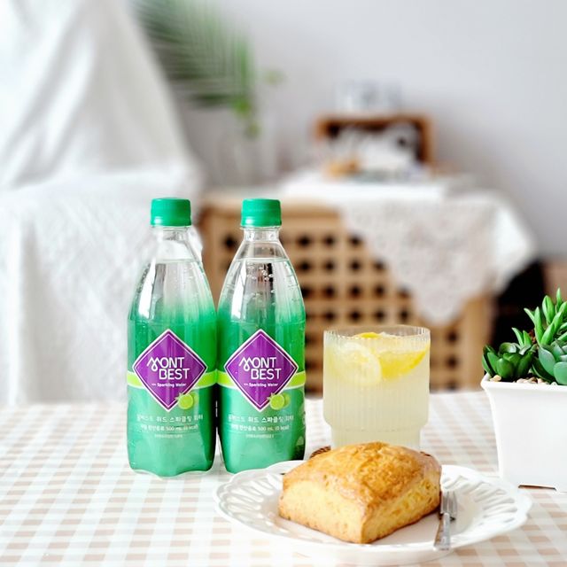 Montbest with Sparkling water Lime20병 리뷰 사진