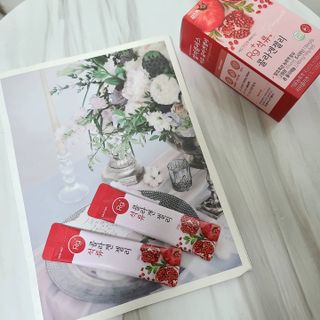 함초록 Rg+ 석류콜라겐젤리 — 5점을 준 리뷰어가 2021년 4월 올린 사용 사진