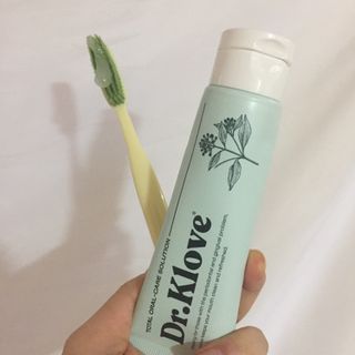 치과의사들이 선택한 솔루션, 닥터클러브치약 — 5점을 준 리뷰어가 2021년 7월 올린 사용 사진