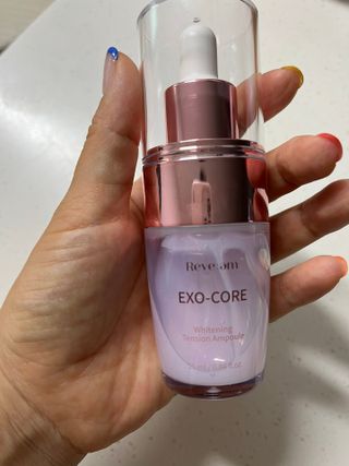 나우 [리브엠] 123억개 엑소좀으로 채운 눈부신 광채, 엑소코어 화이트닝 텐션 앰플 — 5점을 준 리뷰어가 2023년 8월 올린 사용 사진