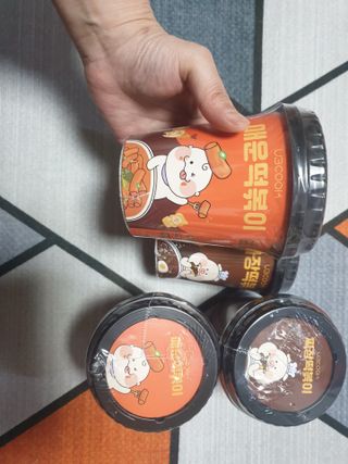 유비쿡 컵떡볶이 매운컵떡볶이2개/ 짜장컵떡볶이 2개  총 4개세트 — 5점을 준 리뷰어가 2021년 3월 올린 사용 사진