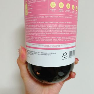 달리프 진저 베러 퍼퓸 탈모 완화 샴푸 1000ml 향 3종 — 4점을 준 리뷰어가 2021년 1월 올린 사용 사진
