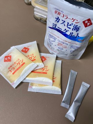 하나마이 [BEST 판매율 1위] 카스피해 유산균 종균_발효기가 필요없이 간편하게 만들어 먹는 요거트 생유산균 — 5점을 준 리뷰어가 2023년 2월 올린 사용 사진