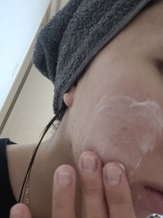 [후르디아] 민감피부 수분크림 비건 아보카도 크림 — 5점을 준 리뷰어가 2022년 9월 올린 사용 사진