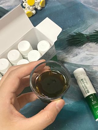 [줄리스초이스] 더마 뷰티 콜라겐 비오틴 앰플 — 4.5점을 준 리뷰어가 2023년 8월 올린 사용 사진