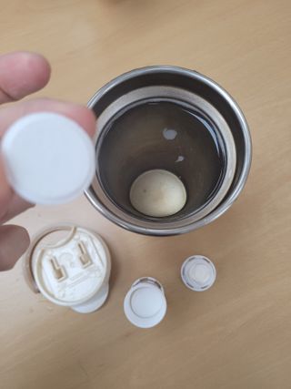 위케어 천연 주방세세, 에어프라이어세제, 다목적세정제, 발포텀블러세정제 — 5점을 준 리뷰어가 2021년 2월 올린 사용 사진