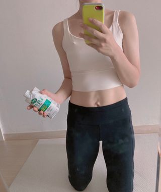 셀렉스스포츠 셀렉스 스포츠 웨이 프로틴 복숭아_ 330ml x 12팩 — 4.5점을 준 리뷰어가 2021년 10월 올린 사용 사진