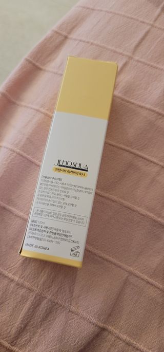 조슈아랩 인텐시브 리커버리 토너, 인텐시브 리커버리 크림 — 4점을 준 리뷰어가 2022년 8월 올린 사용 사진