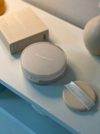 [트라움하프트] 컴포트 핏 쿠션 — 4.5점을 준 리뷰어가 2023년 1월 올린 사용 사진