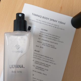 탐니크 바디미스트 릴리아나 150ml — 5점을 준 리뷰어가 2021년 1월 올린 사용 사진