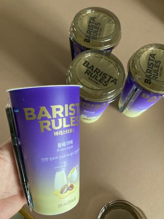 바리스타룰스 돌체 라떼 — 4점을 준 리뷰어가 2023년 4월 올린 사용 사진