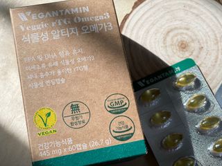 비건타민 식물성 알티지 오메가3 — 4.5점을 준 리뷰어가 2021년 3월 올린 사용 사진